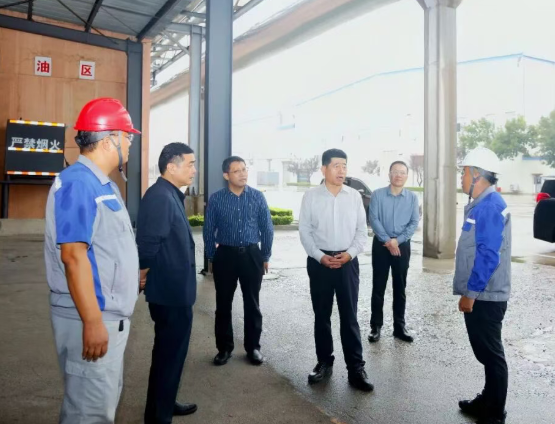 集團領導慰問一線員工